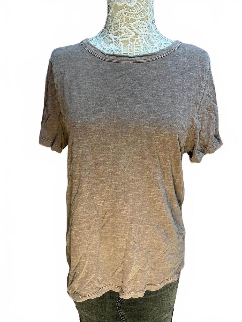 Universal Thread Casual Brown Short Sleeve T Shirt